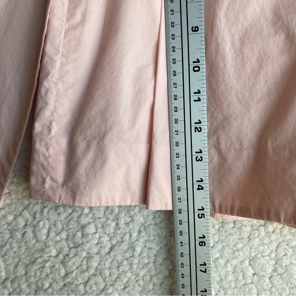 J Crew Women's blush pink high waisted shorts with pleat and bow detail, Sz 00 - Picture 10 of 16